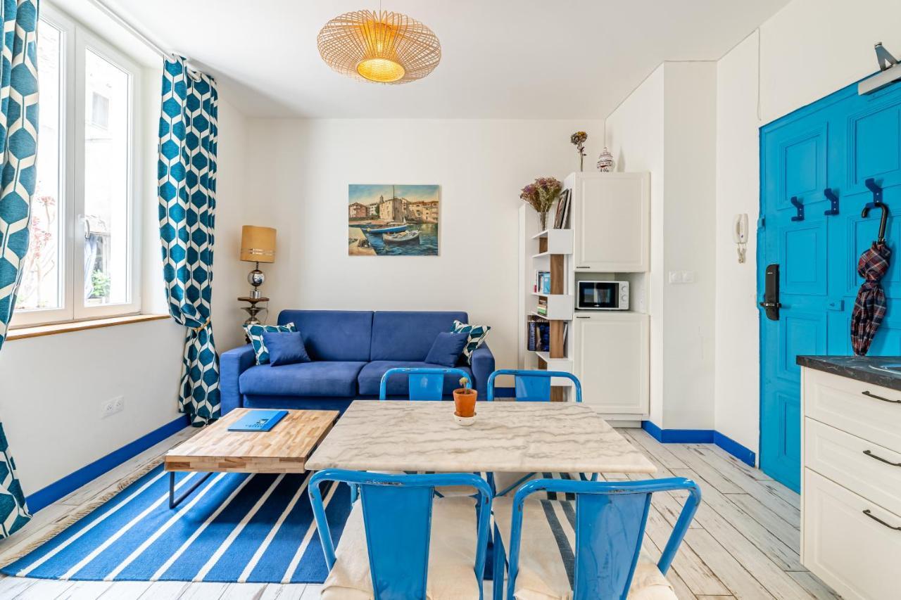 Studio Bleu 29M2, 120M Vieux-Port , Clim ,Wifi, Acces Autonome Avec Code Marsylia Zewnętrze zdjęcie